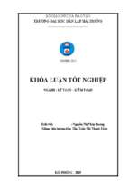 Hoàn thiện tổ chức kế toán doanh thu, chi phí và xác định kết quả kinh doanh tại công ty cổ phần phát triển thương mại hiền hạnh