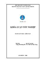 Hoàn thiện công tác kế toán doanh thu, chi phí và xác định kết quả kinh doanh tại doanh nghiệp tư nhân du lịch vịnh xanh