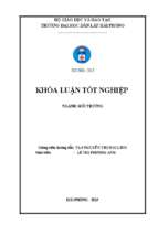 Nghiên cứu các tác động đến môi trường từ hoạt động sản xuất giày da và đề xuất biện pháp giảm thiểu