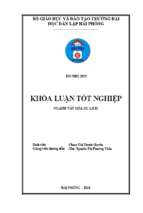 Giải pháp phát triển du lịch cộng đồng tại làng cổ đường lâm, hà nội