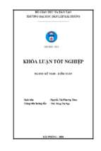 Hoàn thiện tổ chức kế toàn doanh thu, chi phí và xác định kết quả kinh doanh tại công ty cổ phần thương mại dịch vụ du lịch phúc hoàng kim