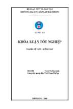 Hoàn thiện công tác kế toán xác định doanh thu, chi phí và xác định kết quả kinh doanh tại công ty tnhh một thành viên đất quảng