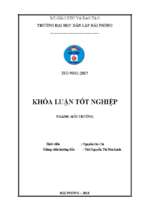 Tính toán thiết kế hệ thống xử lý nước thải nhà máy sản xuất bia, công suất 500m3 ngày đêm