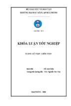 Hoàn thiện công tác kế toán thanh toán với người mua, người bán tại công ty cổ phần thế kỷ mới