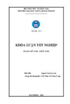 Hoàn thiện công tác kế toán doanh thu, chi phí và xác định kết quả kinh doanh tại công ty cổ phần vân vũ