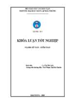 Hoàn thiện công tác kế toán xác định doanh thu, chi phí và xác định kết quả kinh doanh tại công ty tnhh thương mại yết kiêu