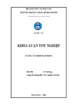 Giải pháp nâng cao chất lượng tín dụng tại ngân hàng tmcp phát triển thành phố hồ chí minh   chi nhánh hải phòng   phòng giao dịch hải đăng