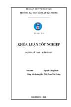 Hoàn thiện công tác kế toán doanh thu, chi phí và xác định kết quả kinh doanh tại công ty tnhh thương mại hoàng phát