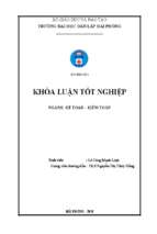 Hoàn thiện tổ chức công tác kế toán thanh toán với người mua, người bán tại công ty tnhh an minh