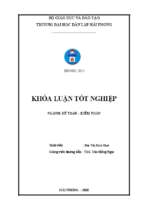 Hoàn thiện công tác kế toán lập và phân tích bảng cân đối kế toán tại công ty cổ phần cảng nam hải