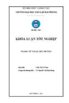 Bước đầu khảo sát khả năng tích lũy mn, cu của rau cải