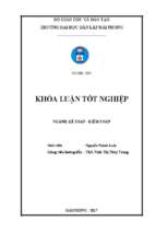 Hoàn thiện công tác kế toán doanh thu, chi phí và xác định kết quả kinh doanh tại công ty tnhh quốc thịnh phát