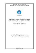 Hoàn thiện công tác kế toán hàng hóa tại công tnhh thương mại long hải việt nam