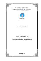 Giải pháp nâng cao chất lượng nguồn nhân lực cán bộ, công chức phường trên địa bàn quận hải an, thành phố hải phòng