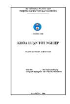 Hoàn thiện công tác kế toán doanh thu, chi phí và xác định kết quả kinh doanh tại công ty cổ phần thương mại huy long