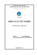 Hoàn thiện công tác kế toán doanh thu, chi phí và xác định kết quả kinh doanh tại công ty cổ phần xây lắp và thương mại phú thành