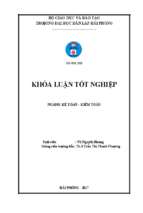 Hoàn thiện tổ chức kế toán thanh toán với người mua   người bán tại công ty tnhh thuốc lá hải phòng