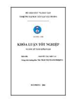 Hoàn thiện tổ chức kế toán thanh toán tại công ty tnhh ojitex hải phòng