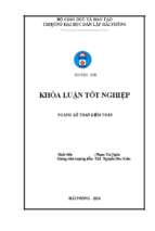 Hoàn thiện tổ chức kế toán doanh thu, chi phí và xác định kết quả kinh doanh tại htx công ty thương mại việt phương