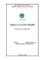 Hoàn thiện công tác kế toán thanh toán với người mua, người bán tại công ty tnhh đầu tư thương mại và tiếp vận sao vàng – chi nhánh hải phòng