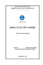 Một số biện pháp góp phần cải thiện tình hình tài chính tại công ty tnhh thương mại và vận tải quốc bảo