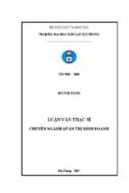 Phát triển và đào tạo nhân lực tại công ty cổ phần dịch vụ thương mại đầu tư thái anh