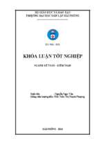 Hoàn thiện tổ chức kế toán tài sản cố định tại công ty cổ phần tiếp vận thái bình dương