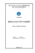 Một số giải pháp nâng cao chất lượng hoạt động tín dụng tại ngân hàng liên doanh việt – nga hải phòng