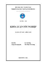 Hoàn thiện công tác kế toán tiền lương và các khoản trích theo lương ông ty cổ phần nuôi trồng thủy sản thuận thiện phát