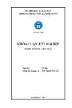 Hoàn thiện công tác kế toán thanh toán với người mua người bán tại công ty cp xây dựng và thương mại phát triển nhà hải phòng