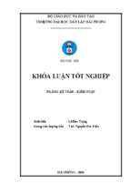 Hoàn thiện tổ chức kế toán doanh thu, chi phí và xác định kết quả kinh doanh tại công ty tnhh quảng thành việt nam