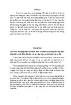 Vấn đề nâng cao ý thức pháp luật của thanh, thiếu niên việt nam trong điều kiện hiên nay  bài tập học kỳ 8đ