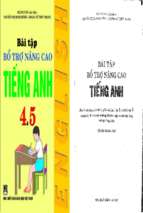 Bài tập bổ trợ tiếng anh lớp 4 và 5