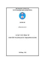 Biện pháp nâng cao năng lực chuyên môn nghiệp vụ cán bộ công chức cục hải quan tỉnh quảng ninh