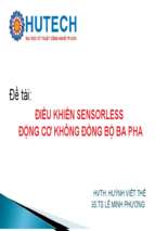 điều khiển sensorless động cơ không đồng b̕