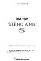 Bài tập tiếng anh 5 đại lợi   hằng nguyễn