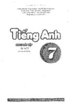 Sách bài tập tiếng anh lớp 7 tập 1 bản đẹp