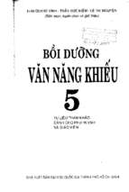 Bồi dưỡng văn năng khiếu tiểu học 5