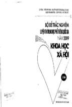 Bộ đề trắc nghiệm luyện thi trung học phổ thông quốc gia năm 2019 môn khoa học xã hội tập 2