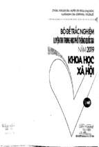 Bộ đề trắc nghiệm luyện thi trung học phổ thông quốc gia năm 2019 môn khoa học xã hội tập 1