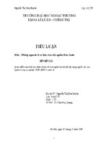 Quan điểm của triết học mac lenin về con người và vấn đề xây dụng nguồn lực con người trong sự nghiệp cnh hđh ở nước ta