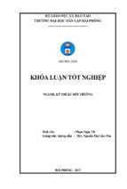 Luận văn môi trường đánh giá hiện trạng xử lý môi trường tại nhà máy xi măng