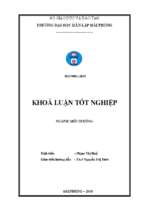 Luận văn môi trường đánh giá hiện trạng sử dụng và quản lý các nguồn tài nguyên ven biển xã vinh quang