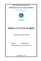 Luận văn môi trường đánh giá tác động môi trường từ hoạt động của công ty cổ phần công nghiệp nặng cửu long