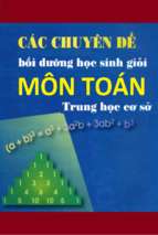 Ebook, sách luyện thi, sách tham khảo,sách mới, tài liệu ôn thi, luyện thi thpt, đề thi  chuyen de boi duong hsg mon toan thcs