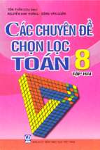 Ebook, sách luyện thi, sách tham khảo,sách mới, tài liệu ôn thi, luyện thi thpt, đề thi  các chuyên đề chọn lọc toán 8 tập 2