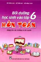 Ebook, sách luyện thi, sách tham khảo,sách mới, tài liệu ôn thi, luyện thi thpt, đề thi  boi duong hs vao lop 6 mon toan