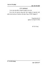 Hoàn thiện công tác kế toán bán hàng và xác định kết quả kinh doanh tại công ty tnhh original jp.