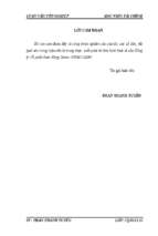 Tổ chức công tác kế toán bán hàng và xác định kết quả kinh doanh tại công ty cổ phần than vàng danh   vinacomin