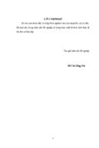 Giải pháp chủ yếu nhằm tăng cường quản trị sử dụng vốn kinh doanh tại công ty cổ phần viglacera hạ long i